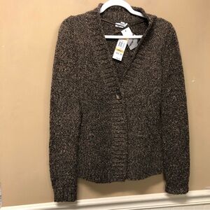 Charter Club Brown Chunky Knit Sweater Size Small NWT